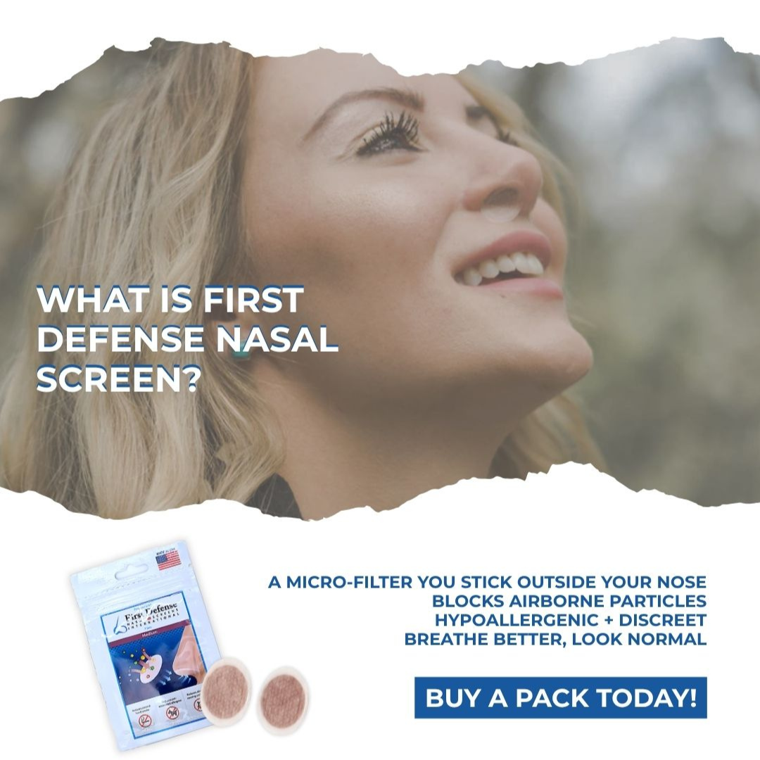 Nasal Screens | Breathe easier & reduce allergens